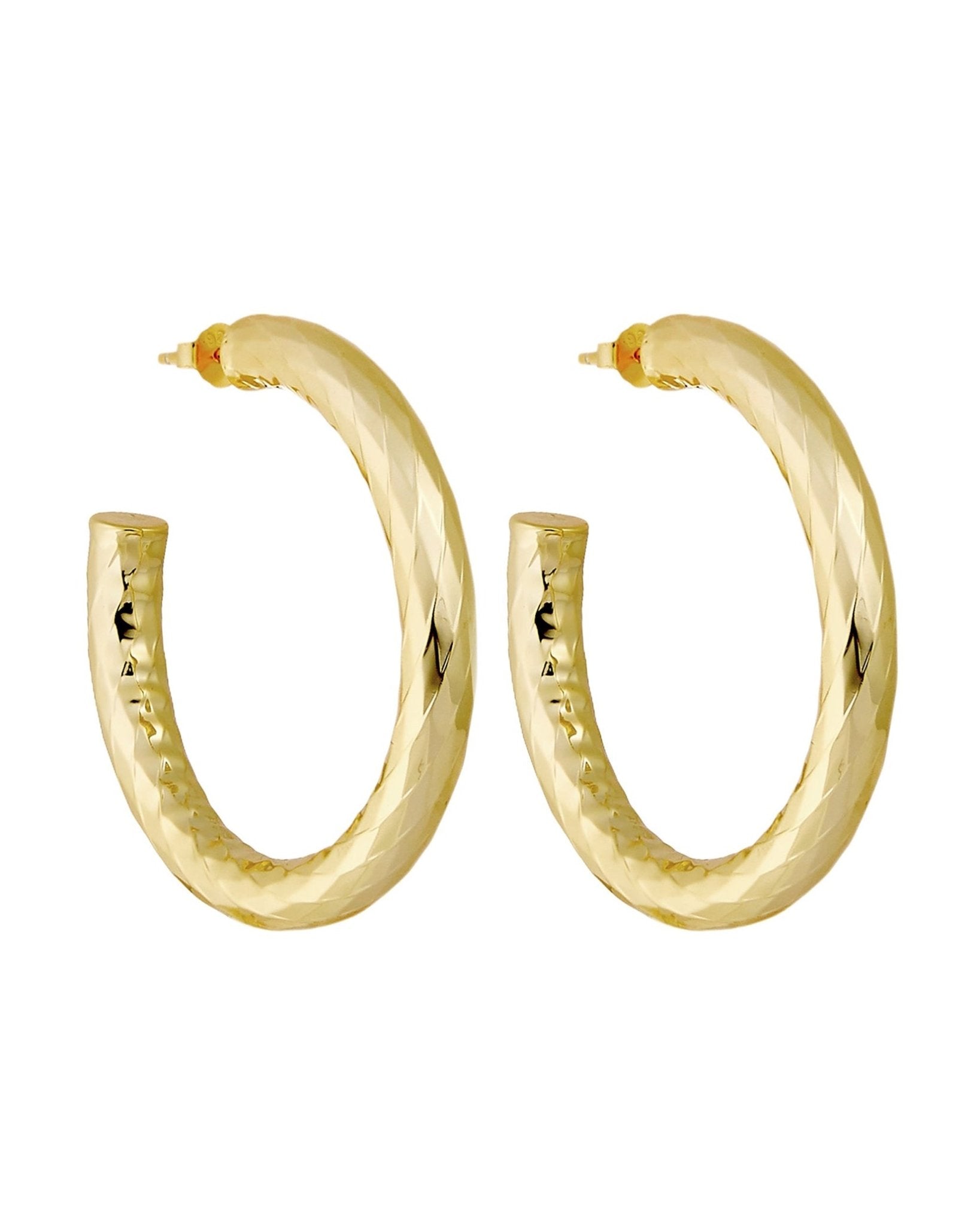 1.5 Wavelet Hoops in Gold