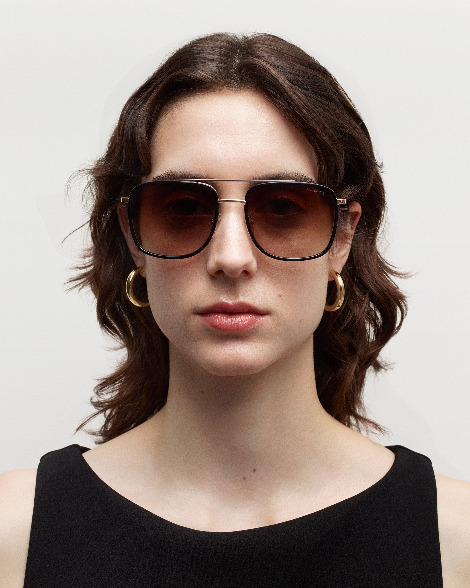 Amelia Sunglasses in Royal Peony - Image 4