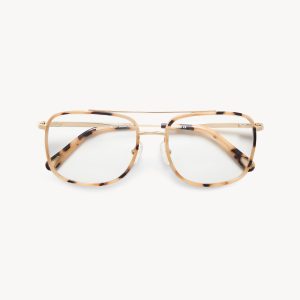Amelia Glasses in Blonde Tortoise