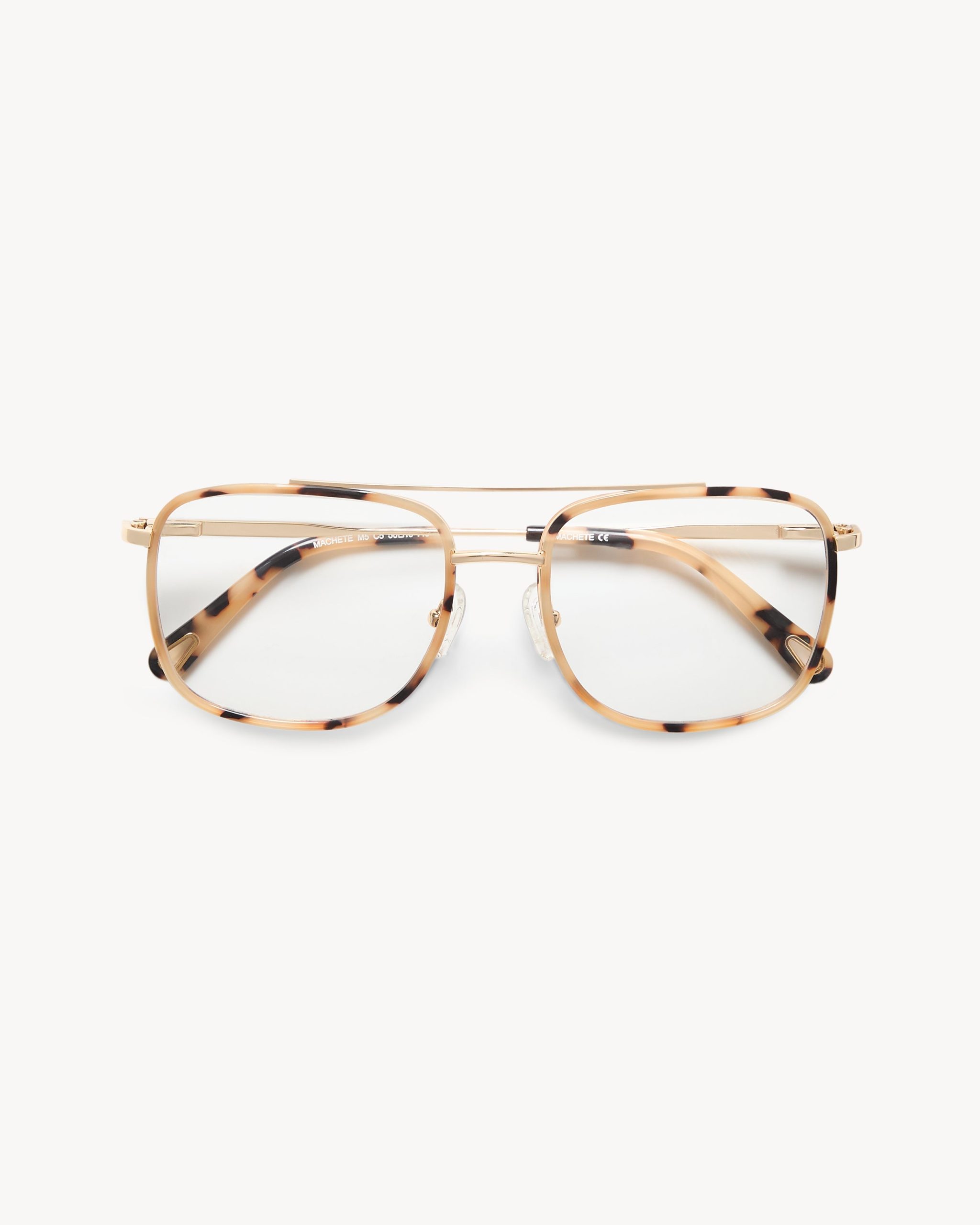 Amelia Glasses in Blonde Tortoise