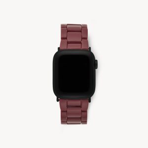 Apple Watch Band in Oxblood