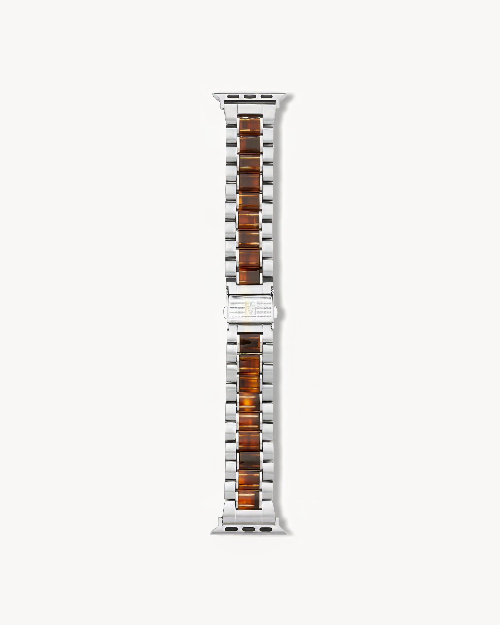 Apple Watch Band Silver in Bourbon - Image 2