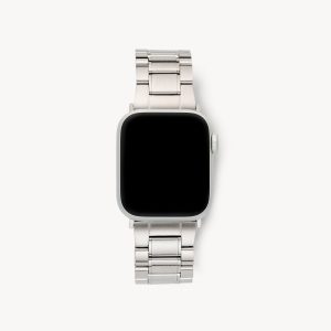 Boyfriend Apple Watch Band in Silver