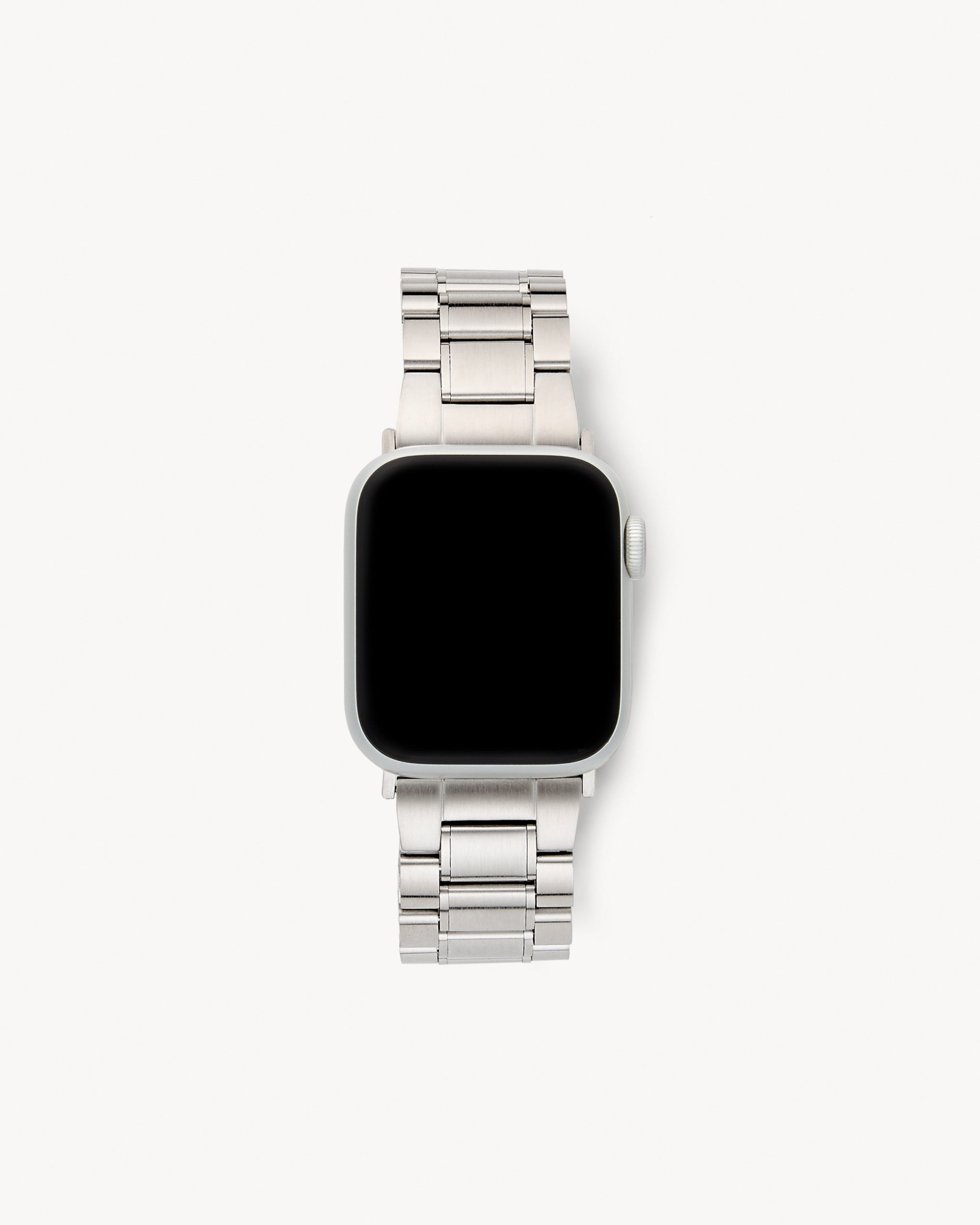 Boyfriend Apple Watch Band in Silver