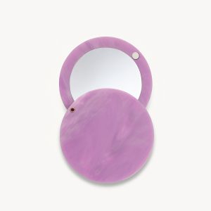 Circle Mirror in Orchid
