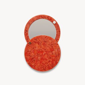 Circle Mirror in Poppy