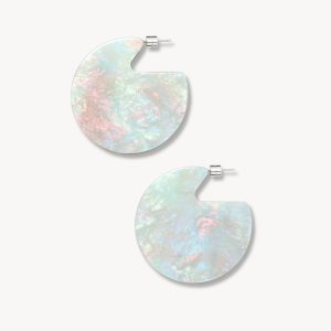 Clare Earrings in Astral Mint