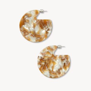 Clare Earrings in Baja Tortoise