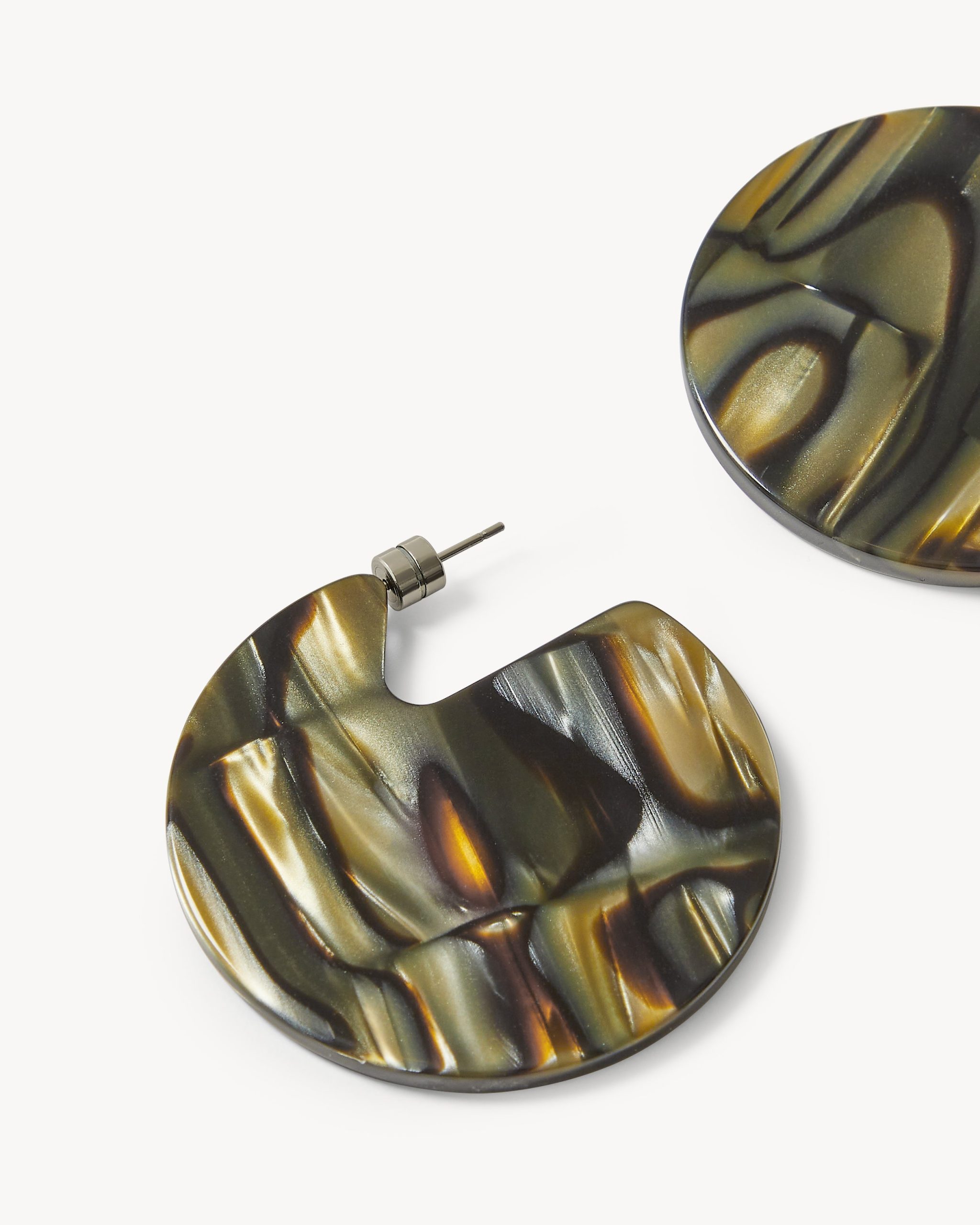 Clare Earrings in Midnight Horn - Image 2