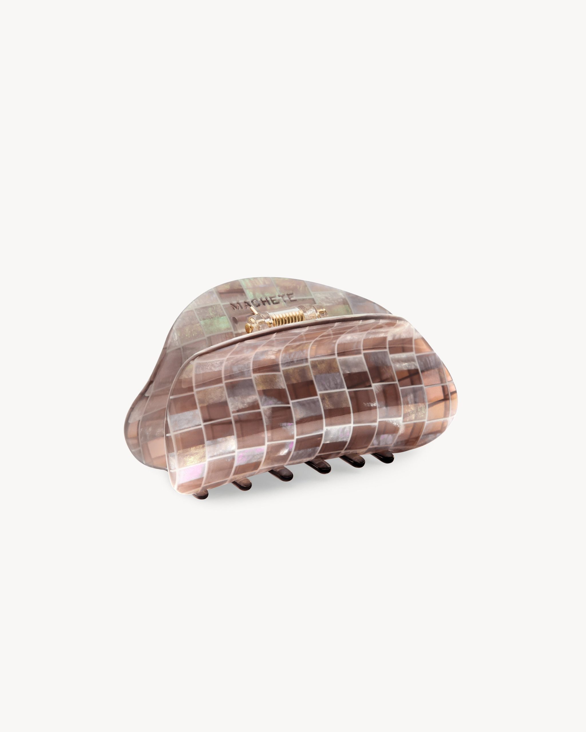 Crescent Claw in Brown Shell Checker - Image 2
