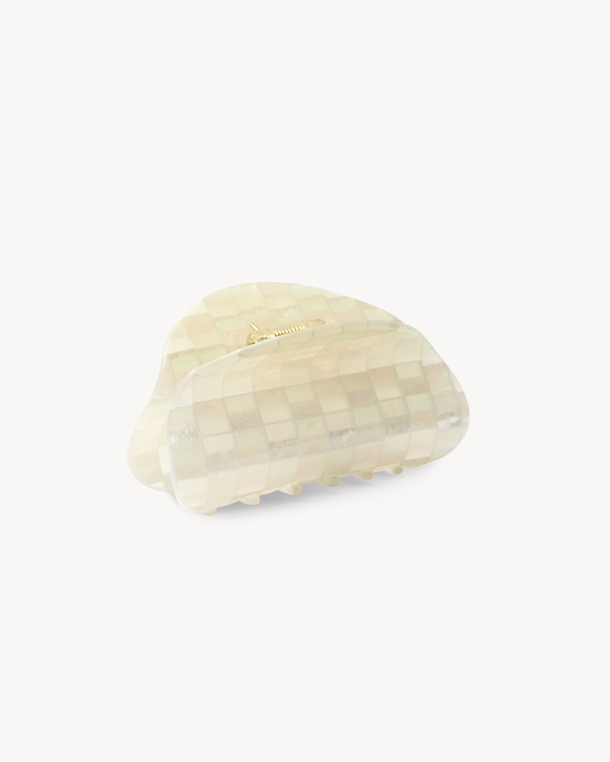 Crescent Claw in Opalite Shell Checker - Image 2