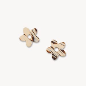Petite Flower Charms in Ganache