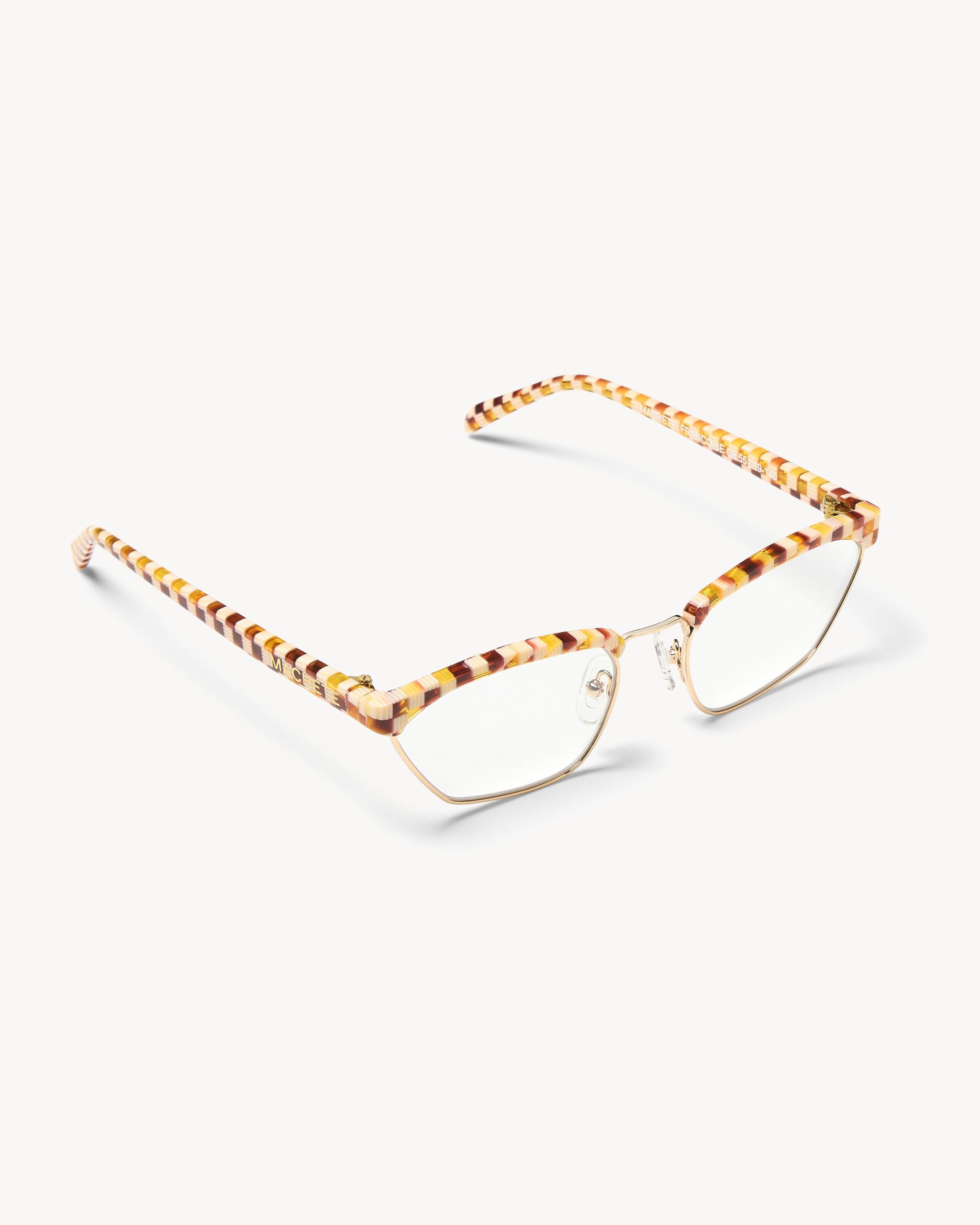Francoise Frames in Tortoise Checker - Image 3