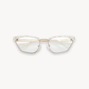 Francoise Frames in White Shell