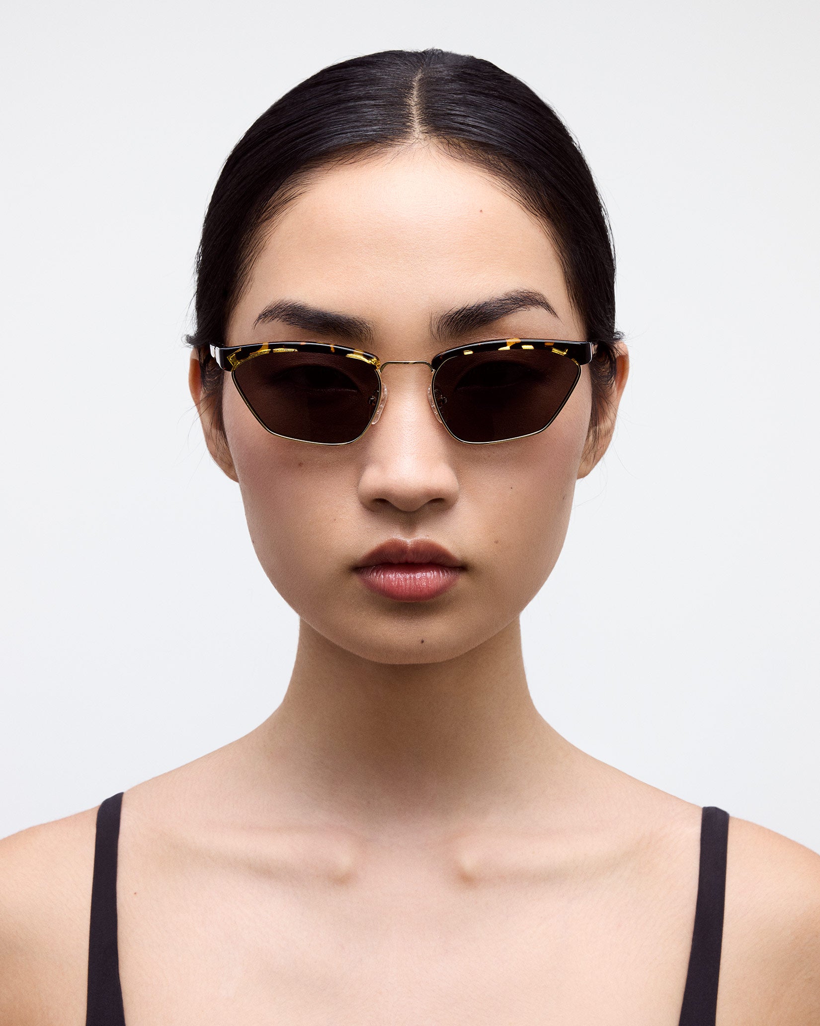 Francoise Sunglasses in White Shell - Image 5