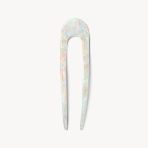 French Hair Pin in Astral Mint
