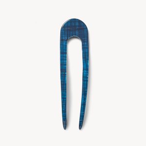 French Hair Pin in Chambray