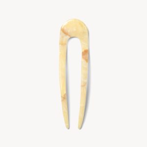 French Hair Pin in Crème