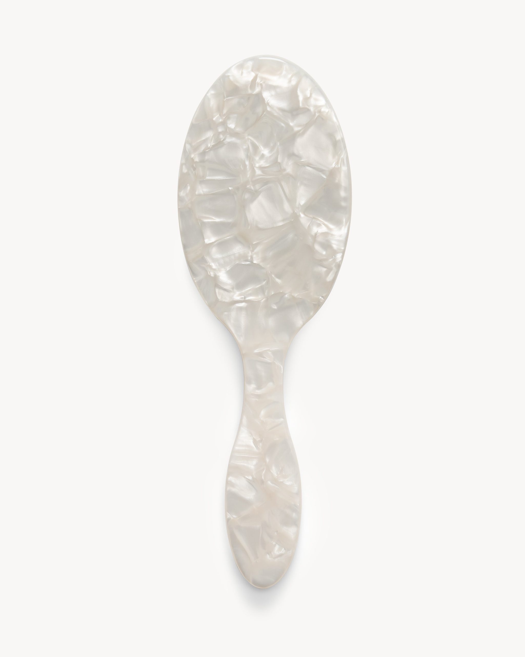 Grande Hair Brush in White Shell - Image 3