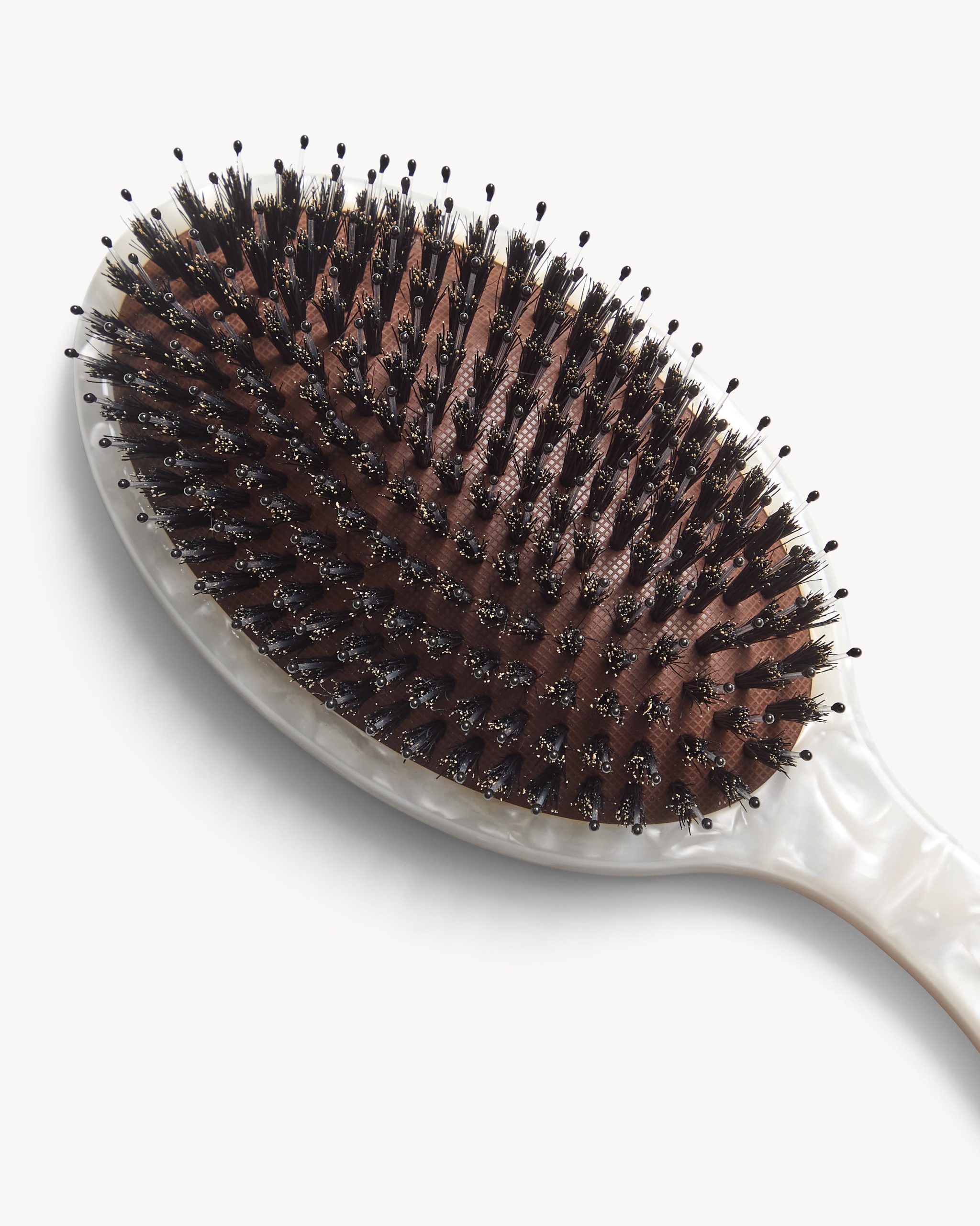 Grande Hair Brush in White Shell - Image 2