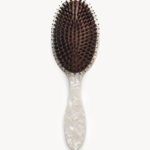 Grande Hair Brush in White Shell