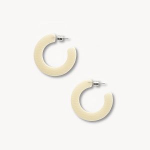 Kate Hoops in Cream Dot