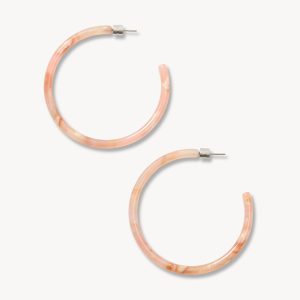 Large Hoops in Blossom