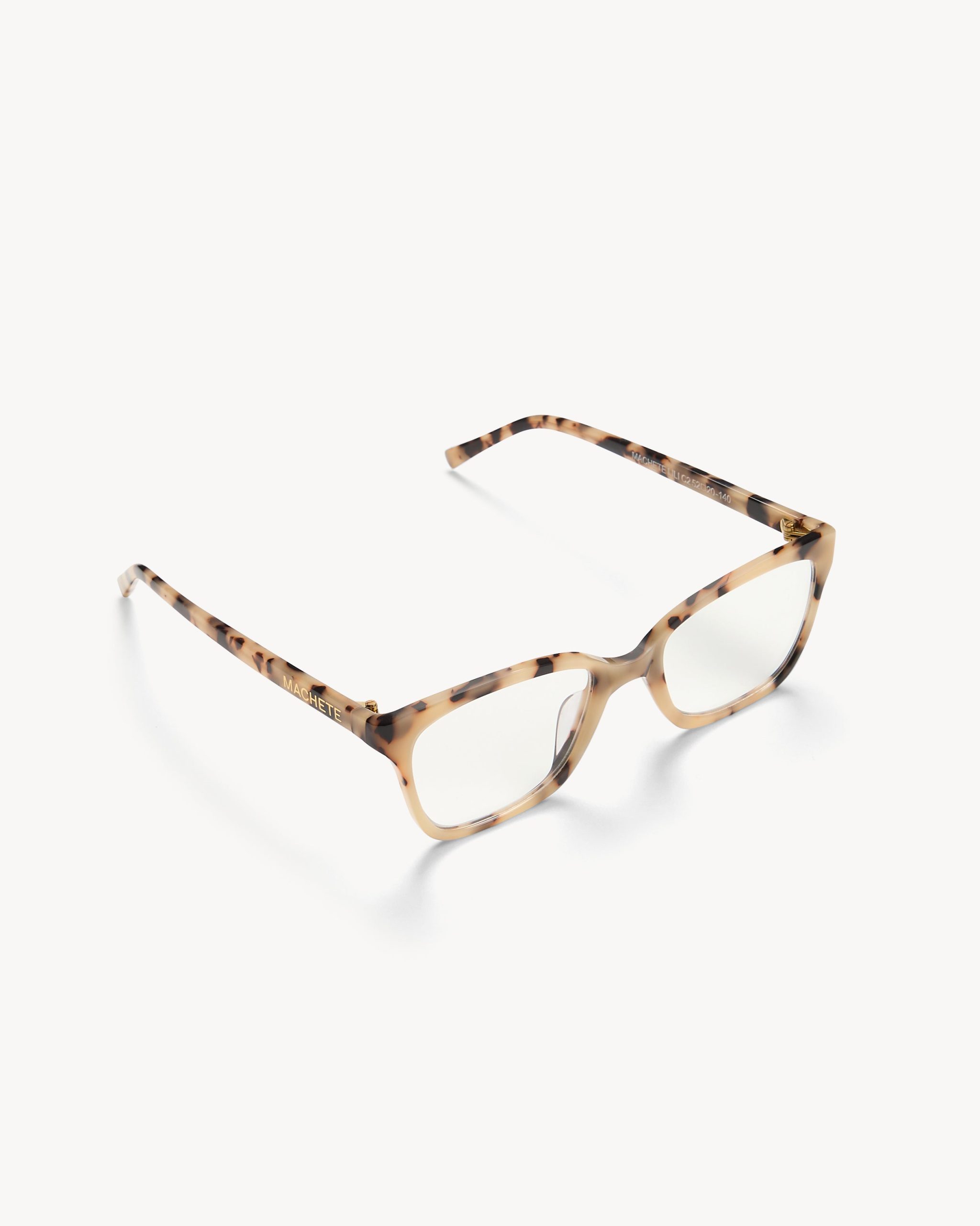 Lili Glasses in Blonde Tortoise - Image 3