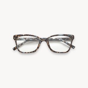 Lili Glasses in Blue Horn