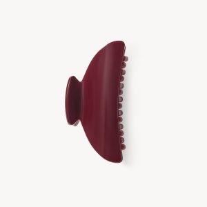 Midi Heirloom Claw in Oxblood