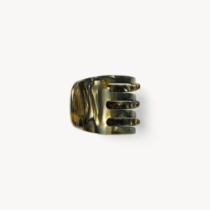 Mini Claw in Midnight Horn