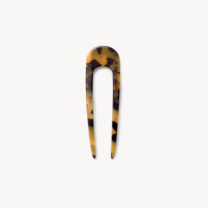 Mini French Hair Pin in Classic Tortoise