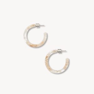 Mini Hoops in Chiffon