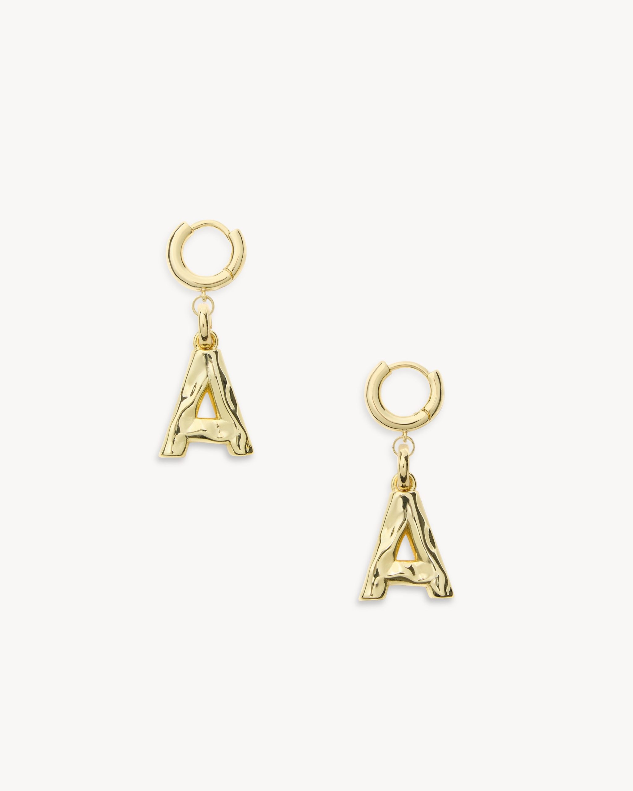 Monogram Huggies in Gold - Image 4