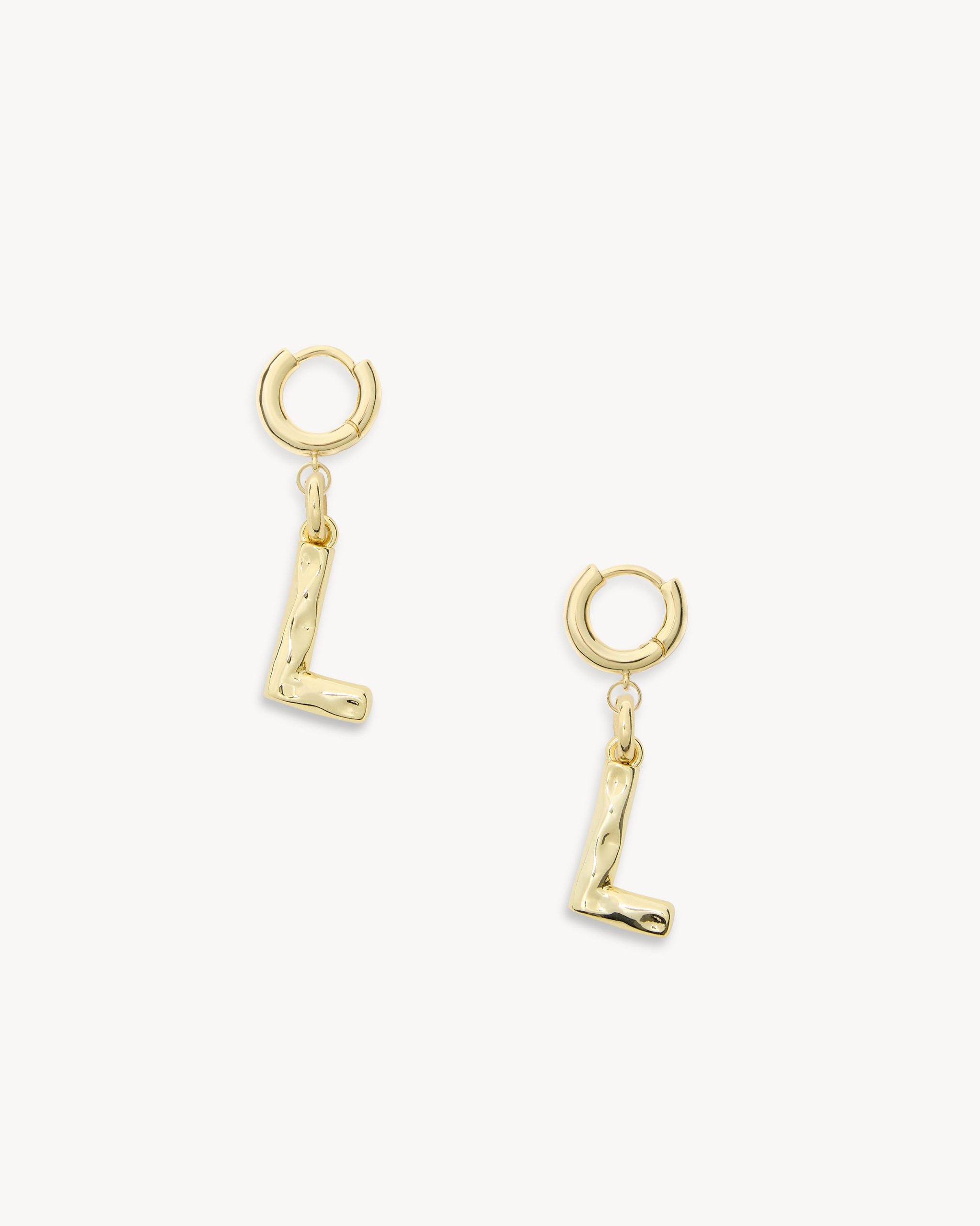 Monogram Huggies in Gold - Image 12