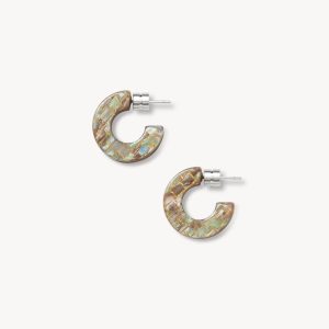 Muse Hoops in Gem Checker