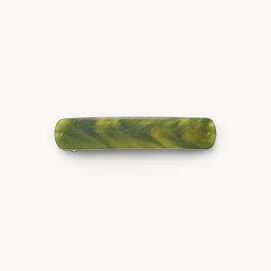 No. 3 Heirloom Barrette in Algae