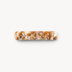 No. 3 Heirloom Barrette in Baja Tortoise