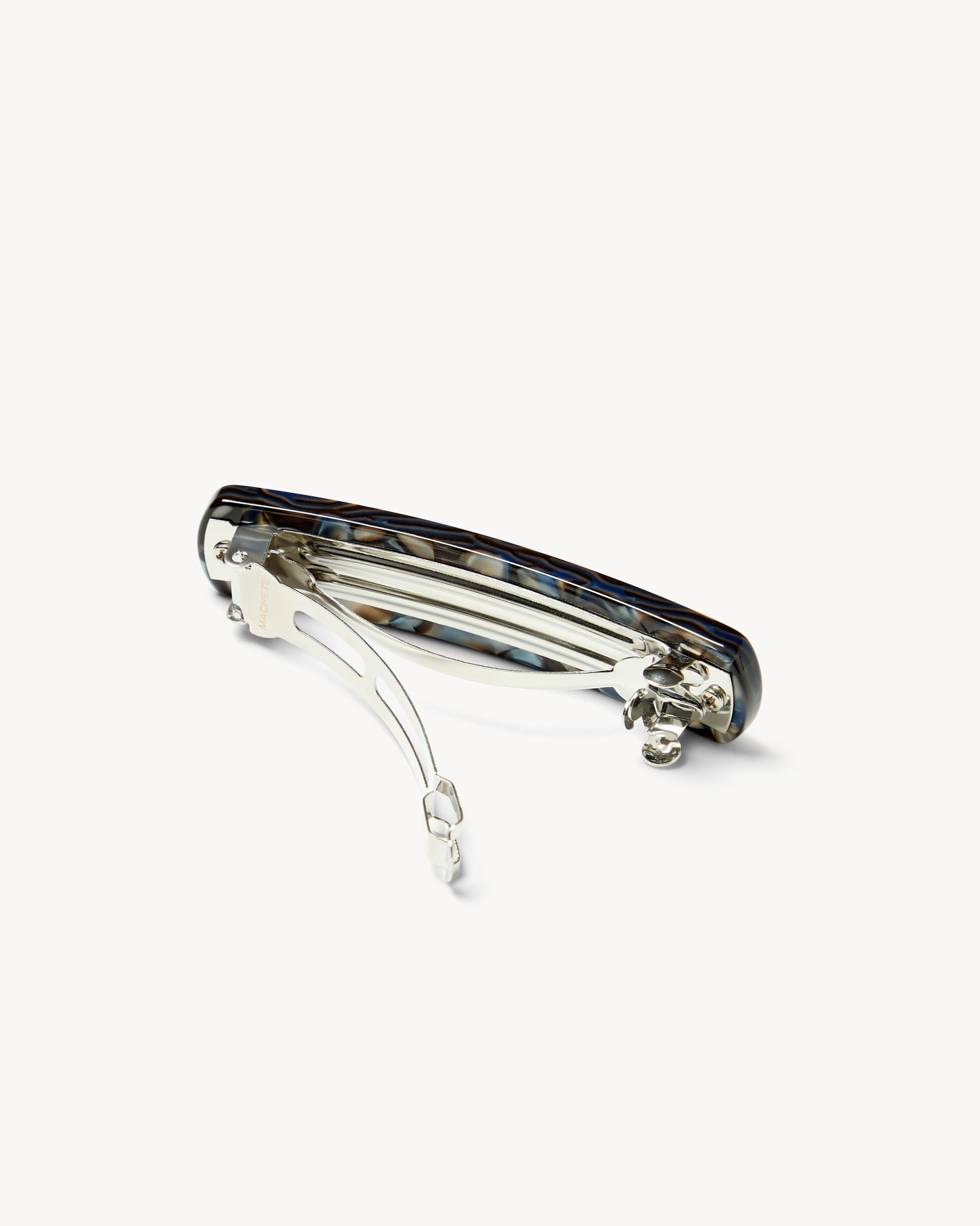 No. 3 Heirloom Barrette in Blue Horn - Image 2