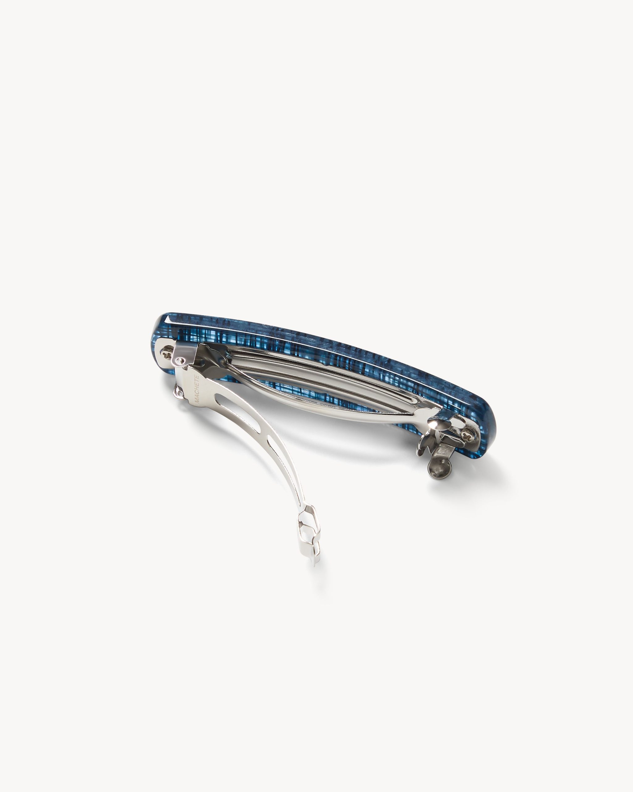 No. 3 Heirloom Barrette in Chambray - Image 2