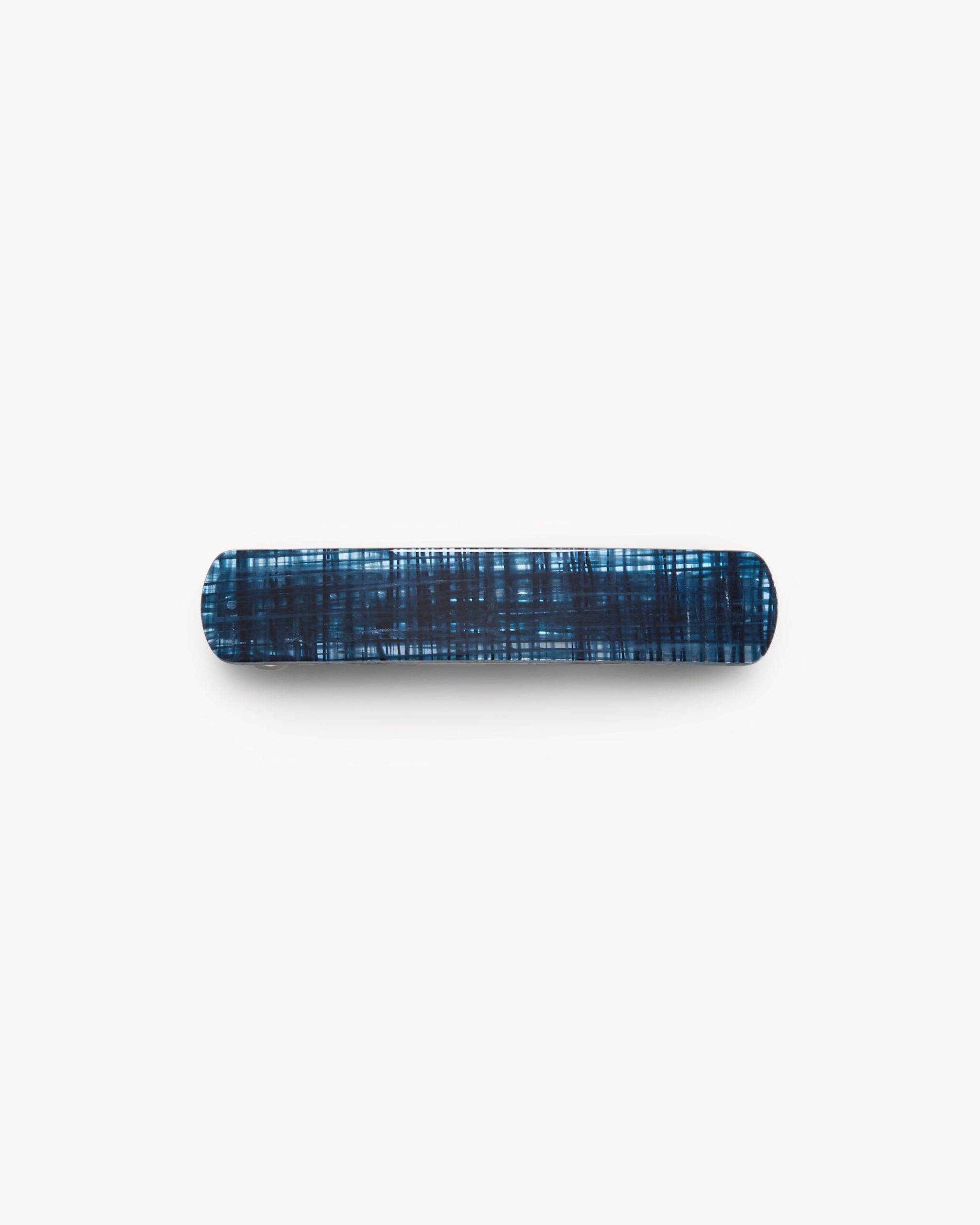 No. 3 Heirloom Barrette in Chambray