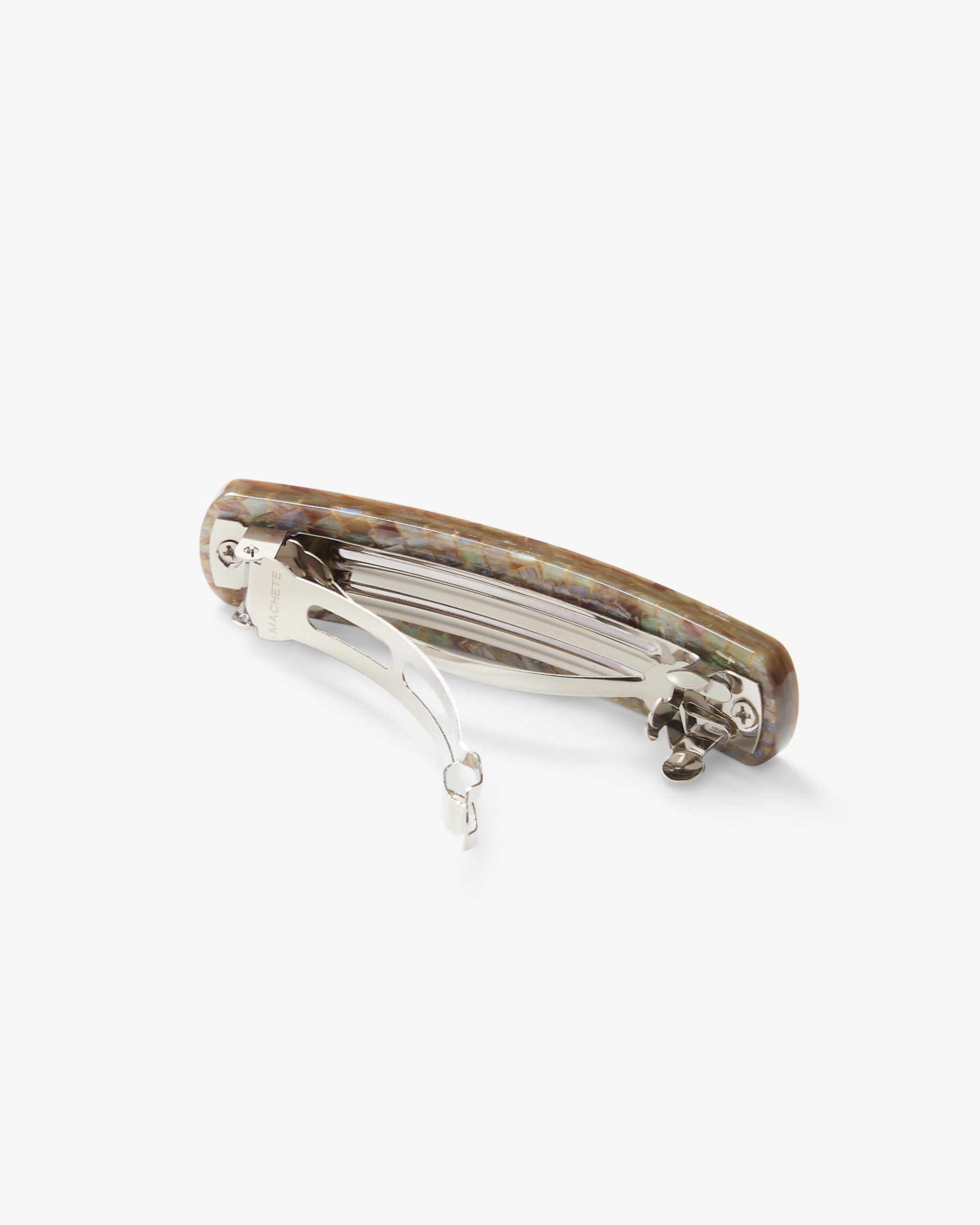 No. 3 Heirloom Barrette in Gem Checker - Image 2