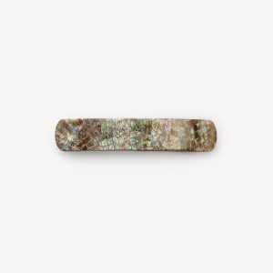No. 3 Heirloom Barrette in Gem Checker