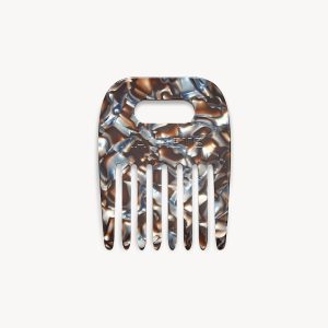 No. 4 Comb in Blue Horn
