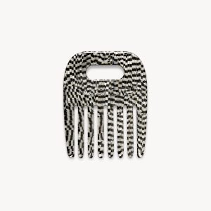 No. 4 Comb in Perle Noir