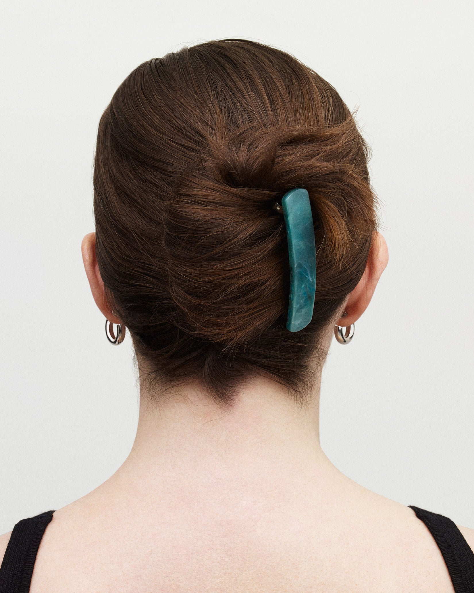 No. 3 Heirloom Barrette in Gem Checker - Image 3