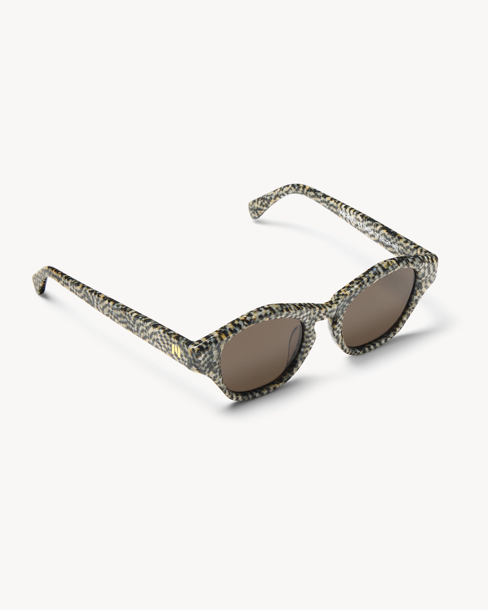 Olympia Sunglasses in Perle Noir - Image 3