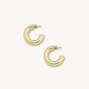 .75 Perfect Hoops in Gold