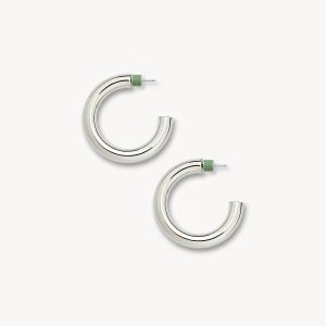 1 Perfect Hoops in Silver