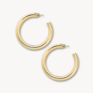 2 Perfect Hoops in Gold